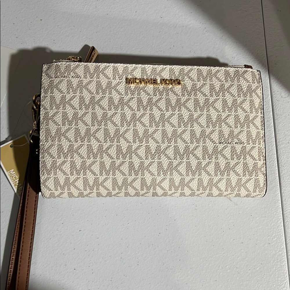 Michael Kors Large Double Zip Wallet Wristlet - Picture 3 of 7